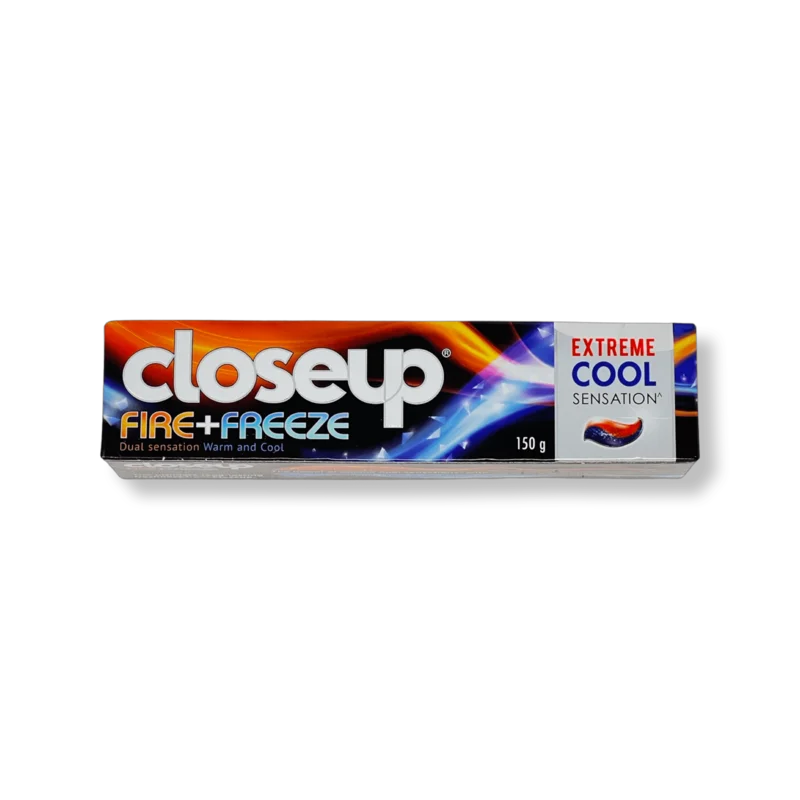 Close Close Up Fire+Freeze Tooth Paste 150g 150g